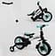 Велосипед-трансформер 56659 Best Trike колеса PU 10”, батьківська ручка, знімні педалі, в коробці (6989228360032) - мініатюра 3