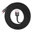 Кабель Baseus Cafule Lightning 1.5A (2m) red/black (CALKLF-C19) - мініатюра 4