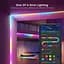 Уцінка. Стрічка світлодіодна розумна Govee H618С LED Strip Ligh 10 м RGBIC WI-FI/Bluetooth біла (H618C3D1) - мініатюра 8