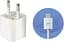 Сетевое зарядное устройство EasyLink EL-197 + кабель microUSB 0.2m - миниатюра 1