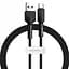 Кабель Baseus Silica Cable USB to Type-C 2A 1m CATGJ-01 Black - мініатюра 1