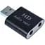 Звуковая плата Dynamode USB-SOUND7-ALU black - миниатюра 1