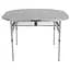 Складной стол Bo-Camp Premium Oval 100x70 cm Grey (1404424) - миниатюра 2