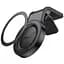 Автотримач Hoco H59 Show ring magnetic (L air outlet) Black / Metal gray - мініатюра 4
