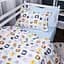 Простирадло на резинці MirSon Poplin Line Kids 09 Sleeping Animals 120x200 см (2200009720758) - мініатюра 4