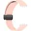 Ремінець DK Silicone Sport Magnetic для Samsung Galaxy Fit3 (R390) (pink sand / black) - мініатюра 1