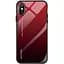 Чохол бампер Primo Gradient Glass для Apple iPhone X / Xs Red - мініатюра 2