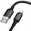 Дата кабель Hoco X127 Exceed USB to Lightning 12W (1m) Black - миниатюра 6