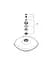 Верхній душ із 1 режимом струменя Grohe Rainshower® Grandera™ 210 26473000, Хром - мініатюра 3