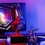 Проводные игровые наушники Celebrat GM-2 Gaming LED с микрофоном (Черные) - миниатюра 5