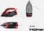 Утюг Holmer HIC-2538, Black/Red, 2500W, керамика, паровой удар 130 г/мин, постоянная подача пара 30 г/мин, вертикальная отпарка, очистка от накипи (HIC-2538) - миниатюра 2