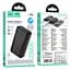 Зовнішній акумулятор HOCO J165A Honey power bank(20000mAh) Black - мініатюра 6