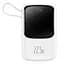 Портативна батарея Baseus Qpow Pro Digital Display Fast Charge Power Bank 20000mAh 22.5W PPQD030102 White - мініатюра 2