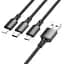 Кабель Borofone BX72 3 в 1 charging cable(iP+Type-C+Micro) - мініатюра 1