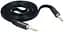 Кабель Fonus T29 Flat AUX Cable1 m Black - миниатюра 1