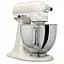 Планетарний міксер KitchenAid Artisan 4.8 л білий (5KSM125EPL) - мініатюра 2
