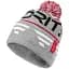 Шапка Favorite Pompon Hat 56 Gray Black Logo - миниатюра 1