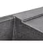 Кухонна мийка Lidz 790x495/230 BLA-03 (LIDZBLA03790495230), Чорний - мініатюра 6