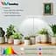 Настільна лампа для вирощування повного спектра Wiaxulay Grow Light, 78 світлодіодних світильників для кімнатних рослин - мініатюра 5