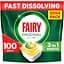 Капсули для посудомийних машин Fairy Original Все-в-1 Лимон 200 шт. (2 уп. x 100 шт.) - мініатюра 2