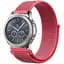 Ремінець BeWatch для Samsung Gear S3/Galaxy Watch 46/Galaxy Watch 3 45мм нейлоновий липучка 22мм Червоний (1021302) - мініатюра 1