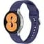 Ремінець для Samsung Galaxy Watch FE - синій ширина кріплення 20мм силікон Watchbands Galaxy OneLine (FEWB83984083) - мініатюра 1