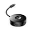 USB-хаб Baseus Airjoy round box HUB adapterType-C to USB3.0*1+USB2.0*3 10cm CAHUB-G01 Black - мініатюра 1