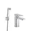 Смеситель с гигиенической лейкой Qtap Gemini QTGEM272CRM45689 Chrome, хром - миниатюра 1