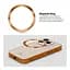 Чехол панель-накладка для Apple iPhone 15 Pro Max, Replica MagSafe, золотой, противоударный защитный чехол с магнитным кольцом MagSafe, защита всего корпуса, TPU+PC, зеркальный, выступающий бортик вокруг экрана, ArmorStandart (ARM76234) - миниатюра 4