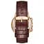 Наручний годинник чоловічий Lee Cooper Leather Gold Золотистий (3435) - мініатюра 3