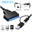 Адаптер USB3.0 Type-A/C HDD 2,5" SATA II/III / SSD Dynamode (DM-AD-SATA-U3) - миниатюра 5