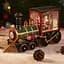 Новорічний нічник XMAS 2110 Snow Water Lantern, лід нічник на батарейках у дитячу | нічник на батарейках (ST) - мініатюра 2