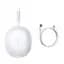 Беспроводные наушники Bluetooth Baseus W05 Encok True Wireles, TWS, Qi, IP55, BT5.0, SBC, AAC, 30mAh, 400mAh, 4h, (NGW05-01) white - миниатюра 4