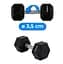 Гантель шестигранна Thunder 12,5 кг (HEXAGONAL-DUMBBELLS-12,5K) - мініатюра 5