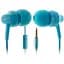 Дротові навушники Recci REW-C01 Arioso 3.5 mm 1.2 m вакумні з мікрофоном Blue - мініатюра 1