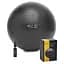 М'яч для фітнесу (фітбол) 4FIZJO 65 см Anti-Burst 4FJ0400 Black (P-5907739316349) - мініатюра 1