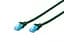 Патч-корд Assmann CAT 5e U-UTP, Cu, PVC AWG 26/7, довжина 10 м DK-1511-100/G Green - мініатюра 1