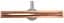 Душовий канал Rea Neo Slim Pro 60 см brushed copper REA-G0650 - мініатюра 7