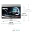 Монитор TFT 27" BenQ EX271U, 4K UHD, IPS, 165Гцб 1ms, HDMI, DP, USB-C, HAS, Pivot, черно-белый (9H.LN2LB.QBE) - миниатюра 4