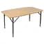 Складний стіл Bo-Camp Islington Oval 120x70 cm Brown (1404652), Коричневий - мініатюра 1