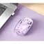 Компьютерная мышка XO M12 bluetooth wireless transparent mouse Фиолетовая - миниатюра 4