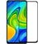 Захисне скло Tempered Glass 3D Full Glue Xiaomi Redmi Note 9 / Redmi 10X black - мініатюра 1