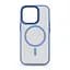 Чехол для Apple iPhone 15 Pro, Uniq MagCase, голубой, противоударный, панель-накладка с магсейф, ударопрочный TPU+PC, с магнитом MagSafe, поддержка полноценной беспроводной зарядки, ArmorStandart (ARM75333) - миниатюра 1