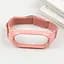 Ремінець Milanese Loop Design для Xiaomi Mi Band 7 Peach - мініатюра 2