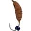 Мормышка вольфрамовая Viking Fishing Shrimp+bead 0.95g 9mm Rum+V (5шт) - миниатюра 1