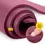 Килимок (мат) спортивний 4FIZJO NBR 180 x 60 x 1 см для йоги та фітнесу Burgundy (P-5905973406703) - мініатюра 12