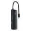 USB-хаб Baseus Lite Series 6-Port Type-C HUB Docking Station (to HDMI+USB3.0*2+Type-C Data+SD) Black - мініатюра 1