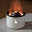 Зволожувач повітря, аромадифузор портативний Kinscoter Volcano Jellyfish Aroma Diffuser V19 360 мл, White - мініатюра 2