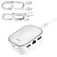 Мультипортовий адаптер USB Хаб Baseus Multi-Functional Charger Type-C CAHUB-AU02 White - мініатюра 1
