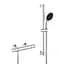 Змішувач термостатичний для душу Grohe QuickFix Precision Start 34597001, Хром - мініатюра 1